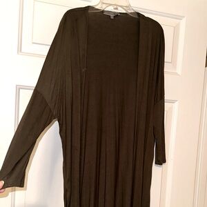 Boutique oversized flowy cardigan